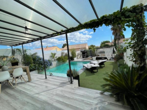 Villa avec piscine au calme 6 personnes